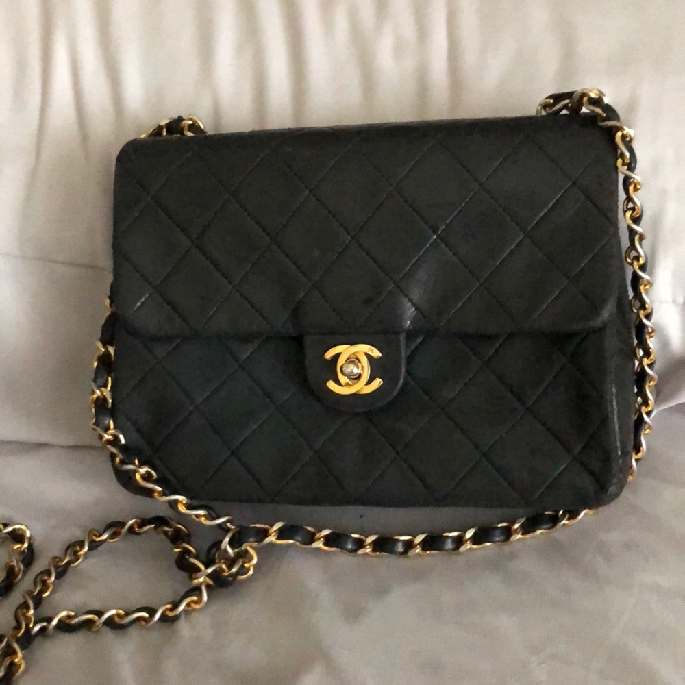 This is an out then take Chanel bag